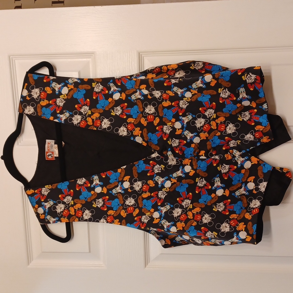 100% Silk Vintage Disney Vest